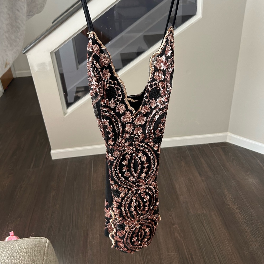 Mini sequin dress